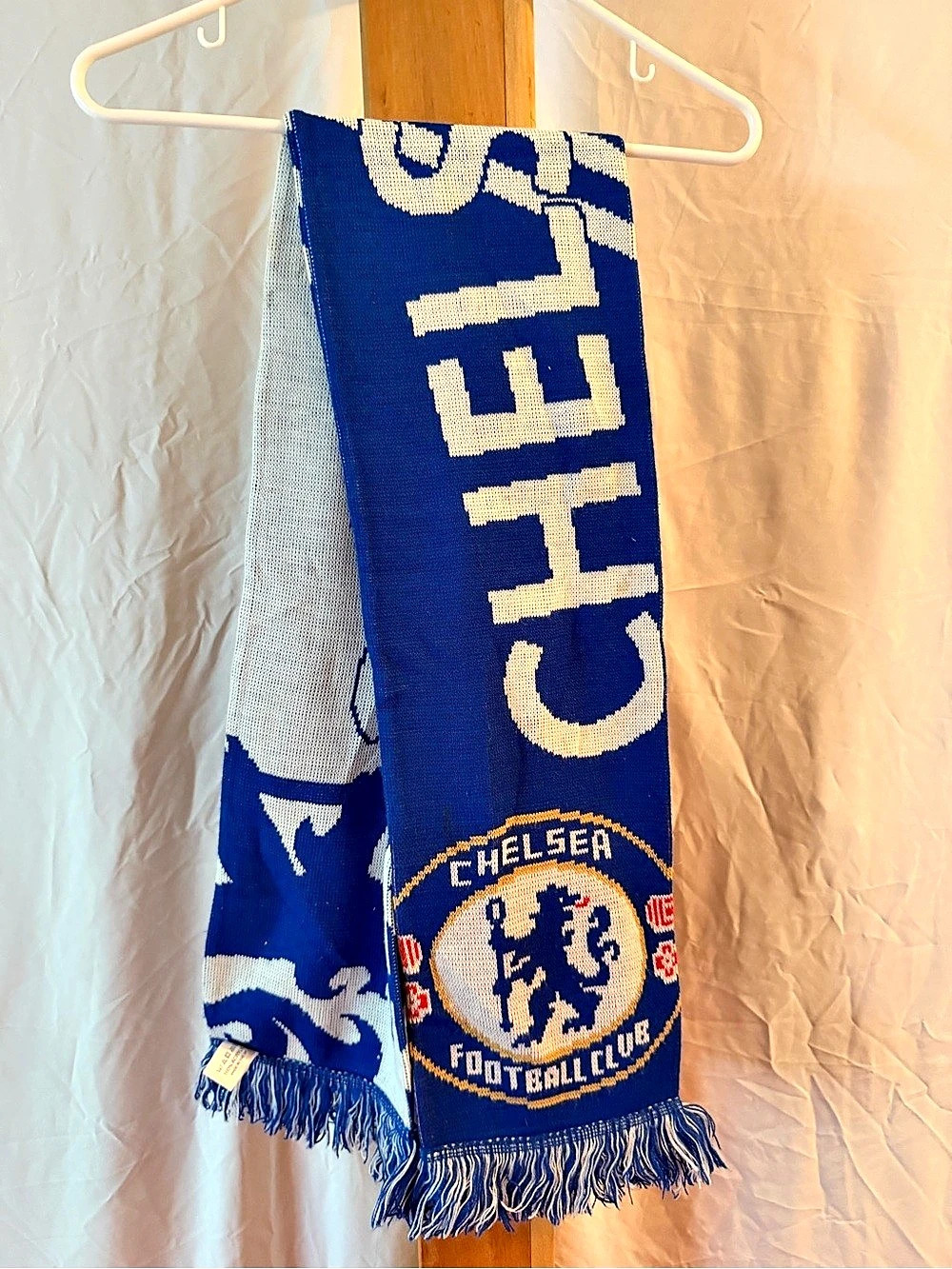 Chelsea FC Blue and White Supporter Scarf Blue & White Supporter Scarf